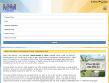 Tablet Screenshot of mnmcostablanca.com